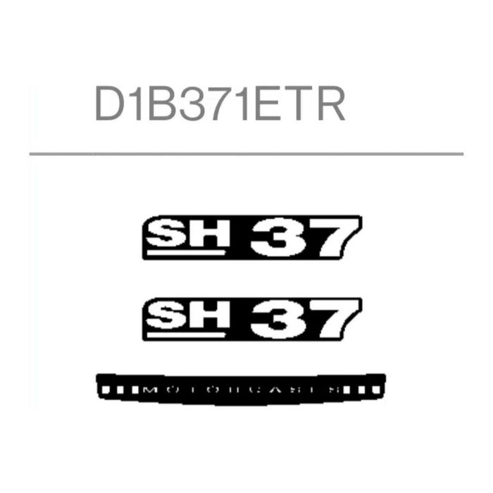 Adesivi Shad Per Bauletto Sh37