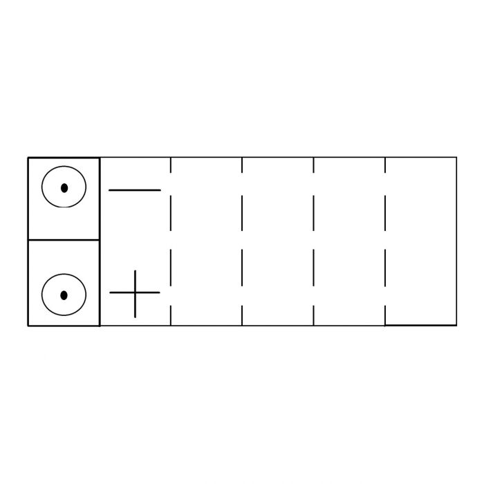 Batteria Moto Kyoto Ytr4a-bs Senza Manut Acido