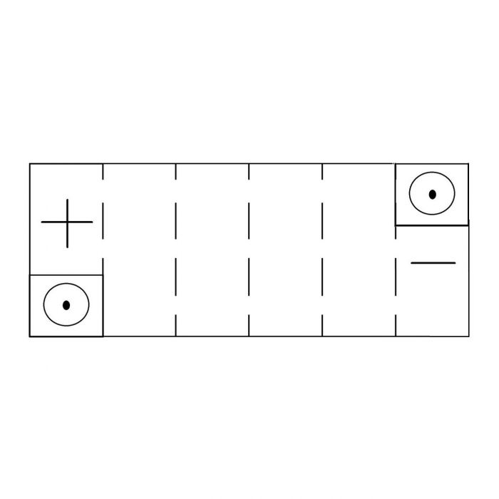 Batteria Moto Kyoto 6n12a-2d