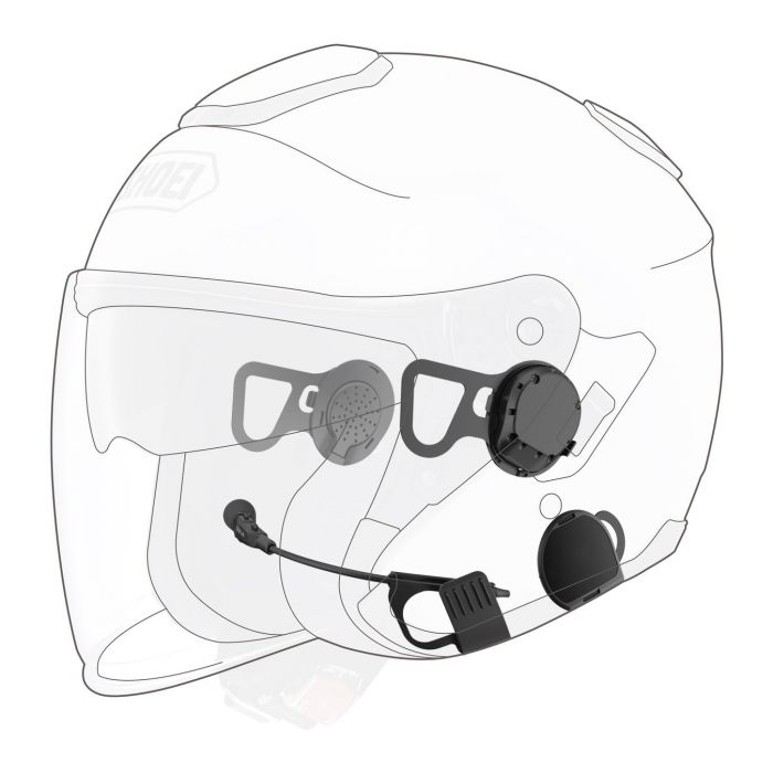 Interfono Sena 10u Con Telecomando Per Shoei J-cruise