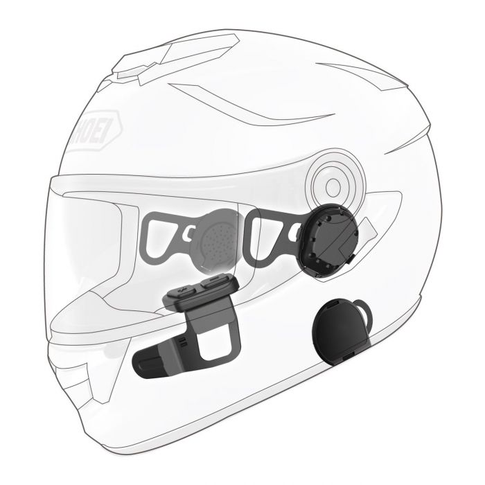 Interfono Sena 10u Con Telecomando Per Shoei Gt-air