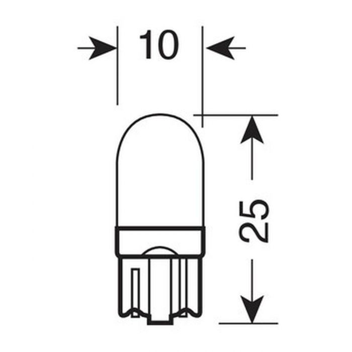Lampadine Al Led Lampa 12v Mega-led 3 - 2 Pz - Bianco