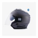 Casco Jet Blauer Solo Btr Titanium-carbon-blac