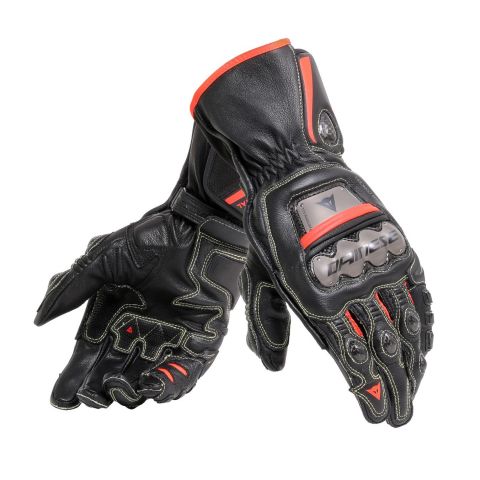 Guanti Dainese Full Metal 6 Black/black/fluo-red