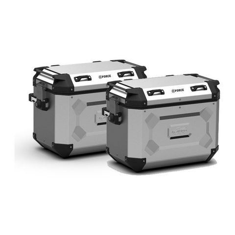 Coppia Valigie Laterali Alluminio K'force 37 Kappa Kfr37apack2
