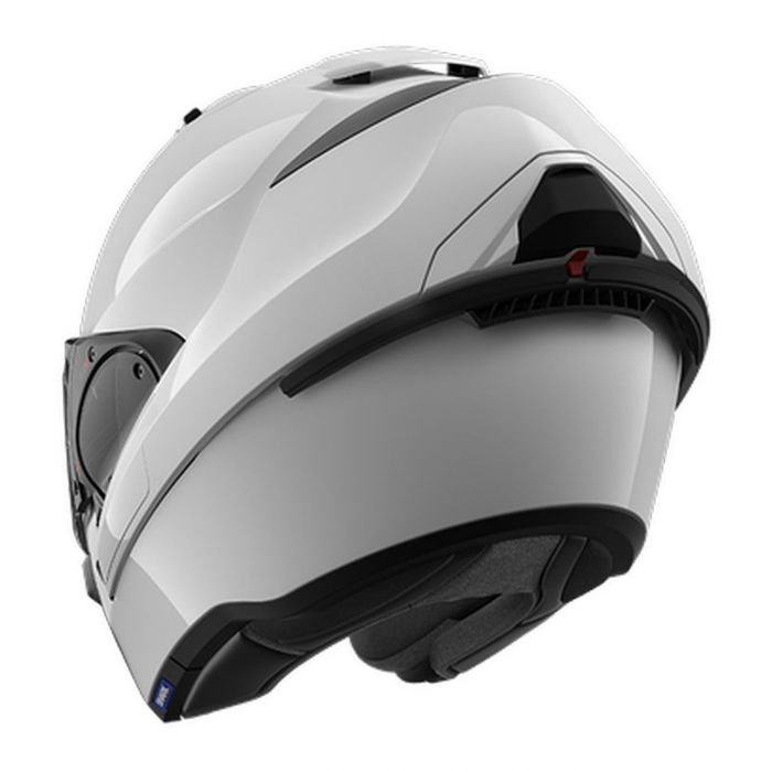 Casco Modulare Shark Evo Es Blank White Azur
