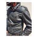 Giubbino In Pelle Custom Held Hot Road Nero