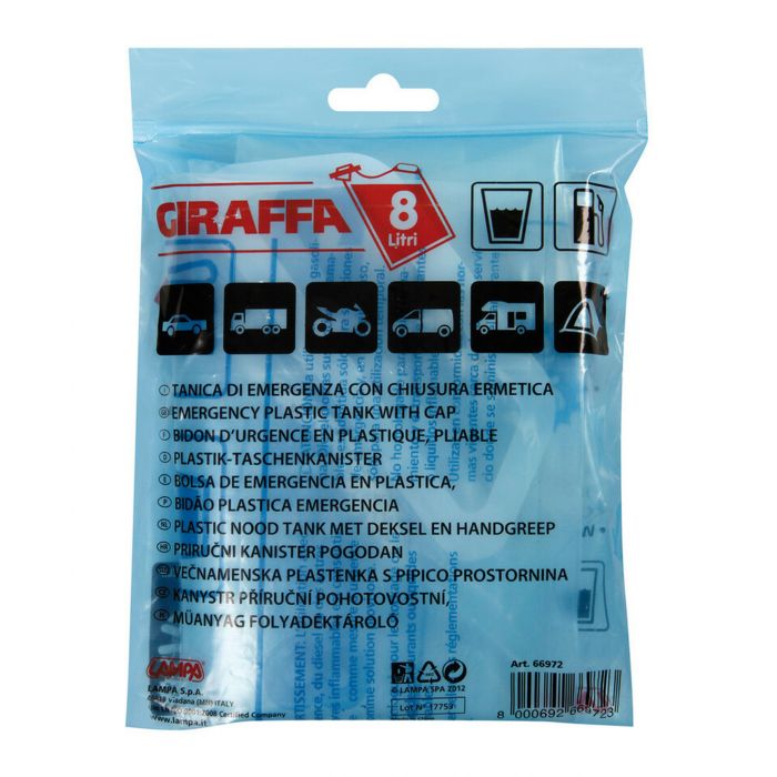 Tanica A Sacchetto Da 8lt Giraffa