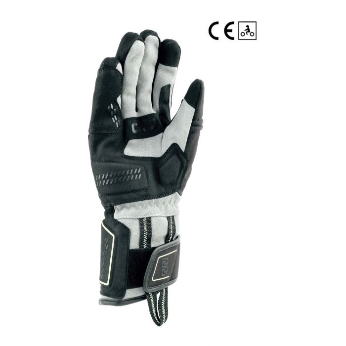 Guanti Impermeabili Oj Hideaway Nero/giallo Fluo