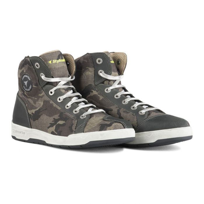 Scarpe Sneaker Impermeabili Stylmartin Raptor Evo Mimetico