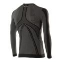 Maglia Girocollo A Maniche Lunghe In Carbon Underwear Sixs Black Carbon