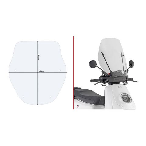 Parabrezza Givi Per Honda Sh 125/150/350  20-21