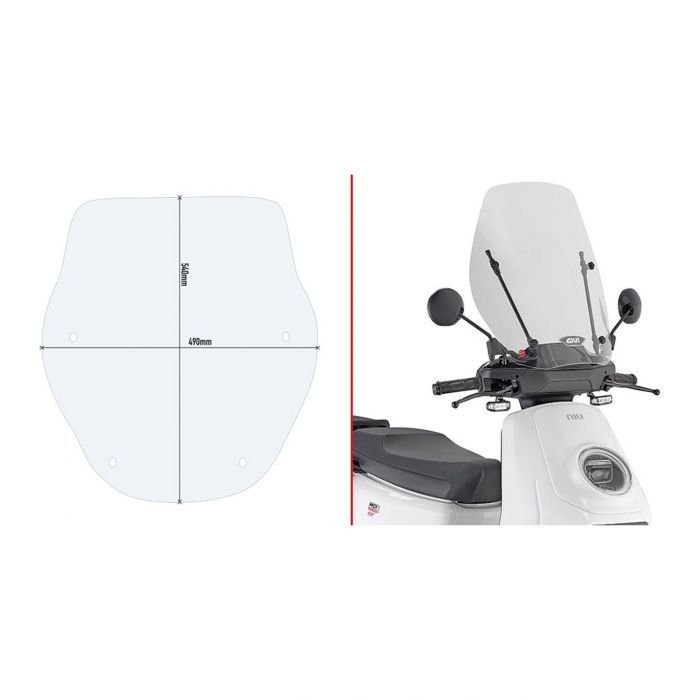 Parabrezza Givi Per Honda Sh 125/150/350  20-21