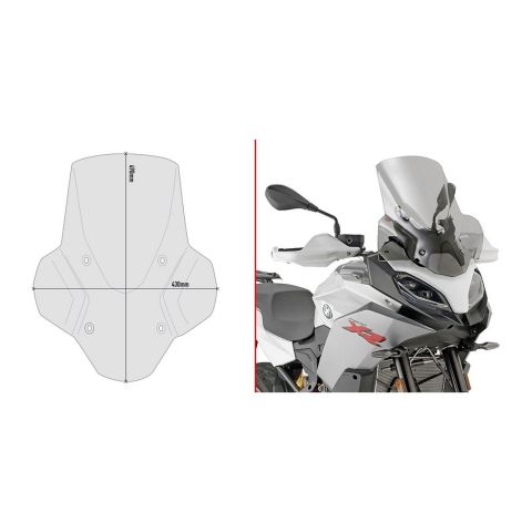 Cupolino fumè givi Per Bmw F 900 Xr (20-21)