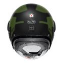 Casco Jet Nolan N21 Visor Skydweller Green Black Matt