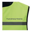 Nano Switch Gilet Antivento Tucano Urbano Blu Scuro-giallo Fluo