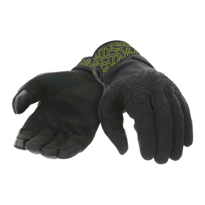 Guanto Tucanourbano 9961hm Miky Nero-giallo Fluo Graphic
