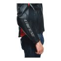 Giacca In Pelle Dainese Racing 4 Black/fluo-red