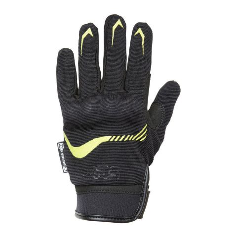 Guanti Gms Jet-city Bambino Nero-giallo Fluo