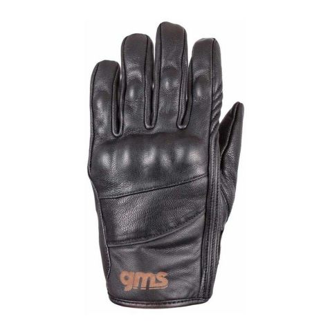 Guanti In Pelle Gms Hawk Nero
