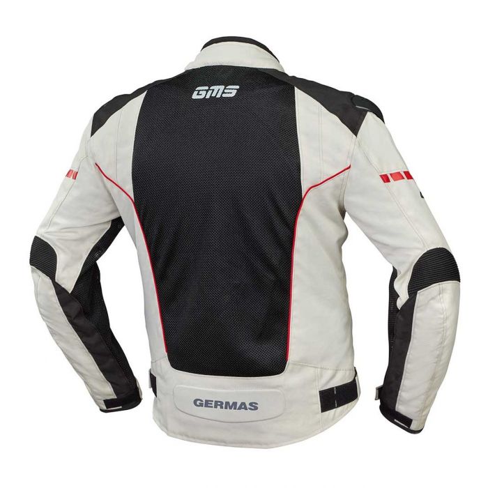 Giacca Gms Samu Mesh Beige-nero-rosso