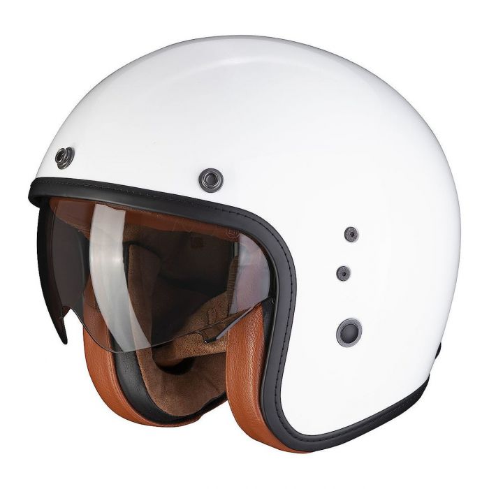 Casco Jet Scorpion Belfast Evo Luxe White