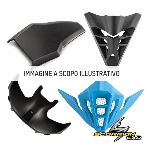 Presa D'aria Frontale Scorpion Per Vx-22 White