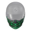 Mask Scorpion Per Exo-combat Evo Samurai Matt Black/green