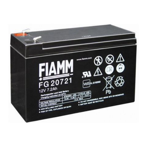 Batteria Al Piombo Fiamm 12v 7,2ahRicaricabile
