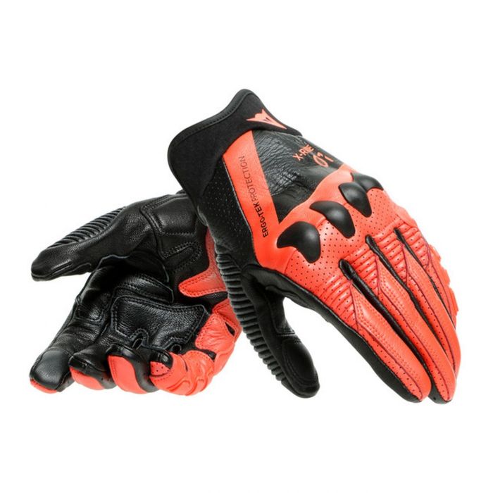 Guanti Dainese X-ride Black/fluo-red