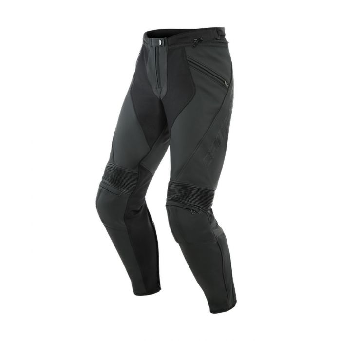 Pantalone In Pelle Dainese Pony 3 Black-matt