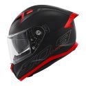 Casco Integrale Givi 509 Solid Nero/argento/rosso