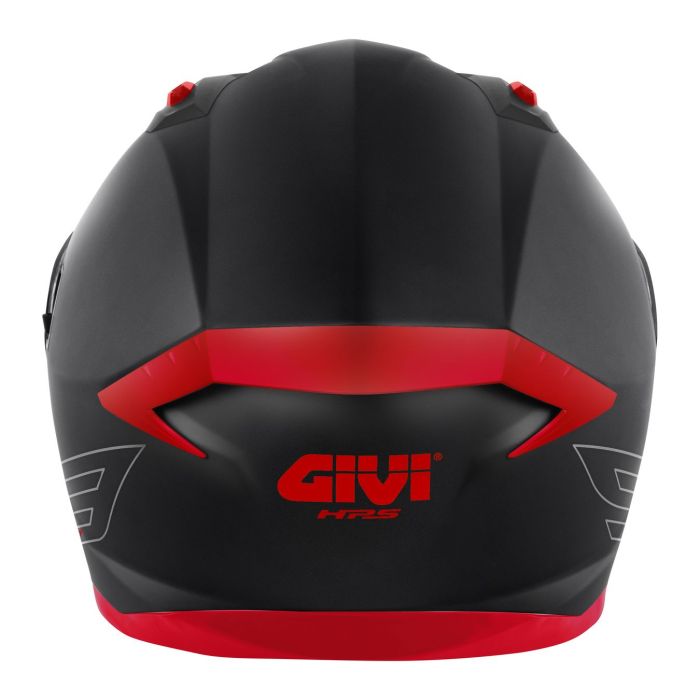 Casco Integrale Givi 509 Solid Nero/argento/rosso