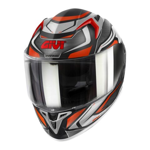 Casco Integrale Givi 509 Atomic Nero/argento/rosso