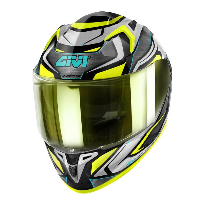 Casco Integrale Givi 509 Atomic Nero/argento/giallo