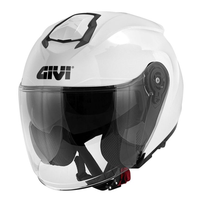 Casco Jet Givi X25 Solid Bianco Lucido