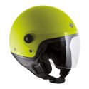 Casco Demi Jet Tucano Urbano El Jettin Giallo Hi-vis Opaco