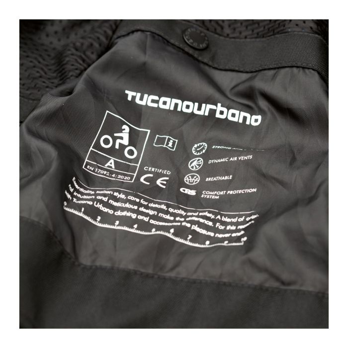 Giacca Estiva Tucano Urbano Network 3g Nero–nero