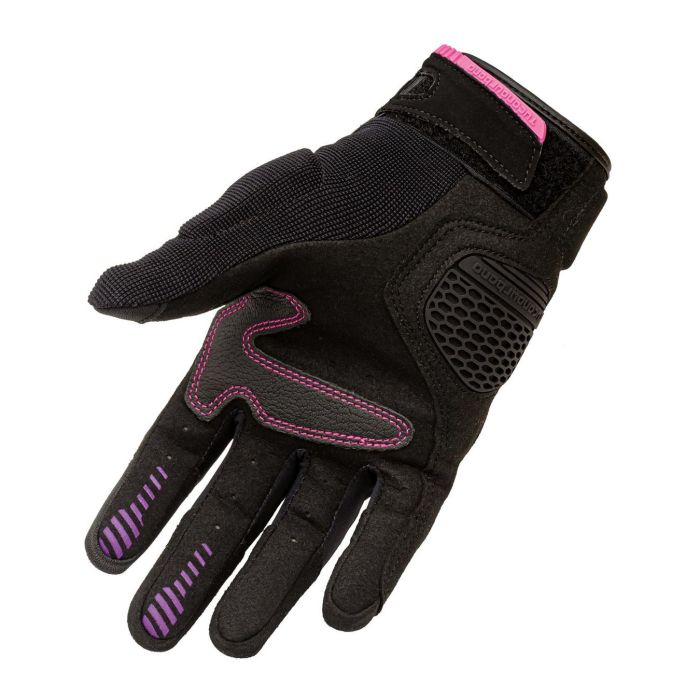 Guanti Tucano Urbano Lady Stacca Nero–viola Graphic