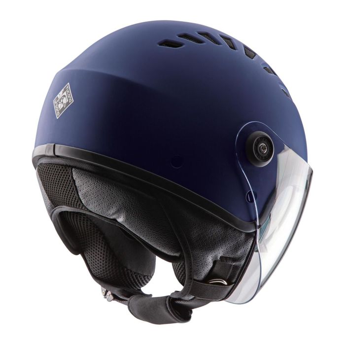 Casco Jet Tucano Urbano El Top Blu Infinito Opaco