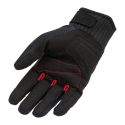 Guanti Tucano Urbano Penna Mesh Nero–rosso