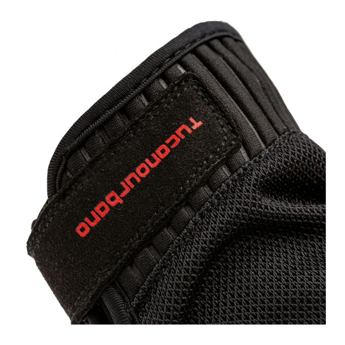 Guanti Tucano Urbano Penna Mesh Nero–rosso