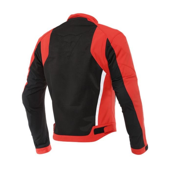 Giacca Da Moto Con D-dry Dainese Hydraflux 2 Black/lava-red