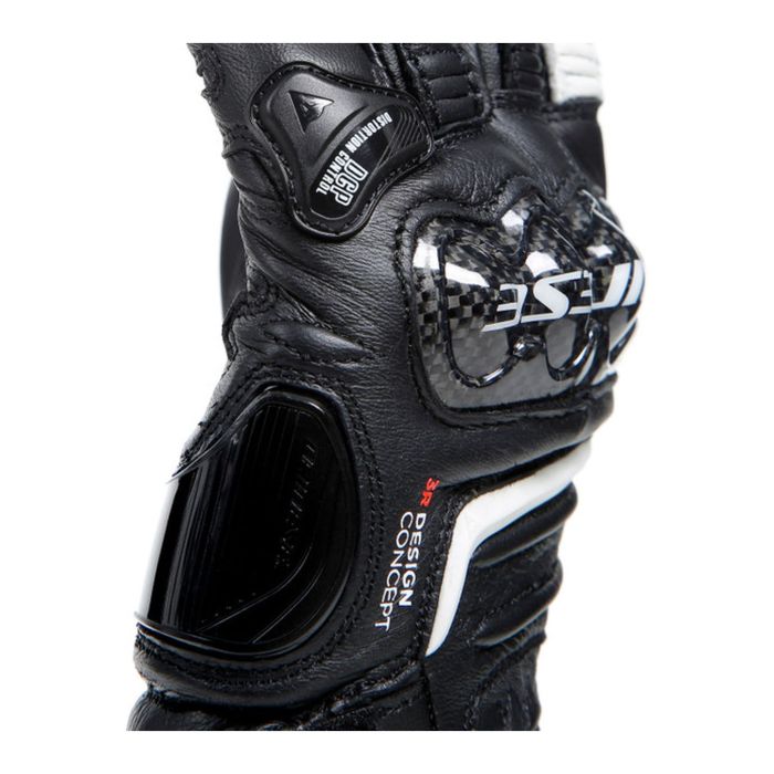 Guanti In Pelle Carbon 4 Lady Lunghi Black/black/white