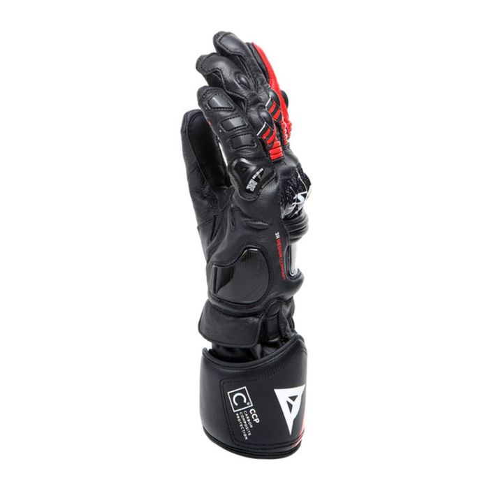 Guanti In Pelle Dainese Druid 4 Black/lava-red/white