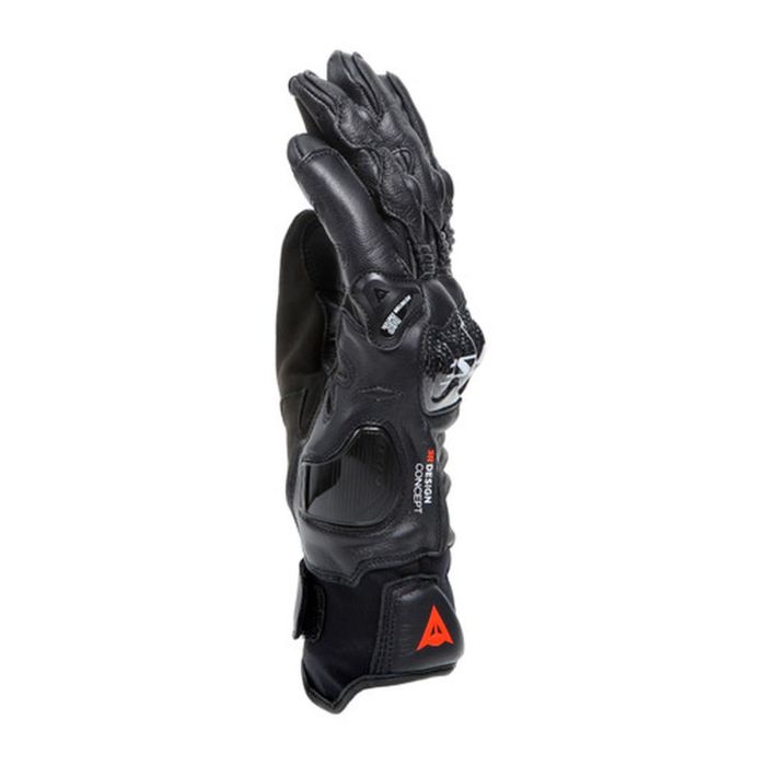 Guanti In Pelle Dainese Carbon 4 Corti Black/black
