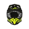 Casco Off-road/cross Just1 J39 Stars Black Fluo Yellow Ti