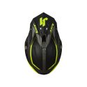 Casco Off-road/cross Just1 J39 Stars Black Fluo Yellow Ti