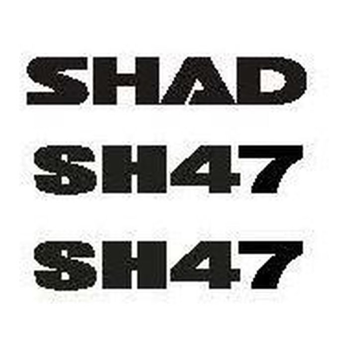 Set Adesivi Shad Per Bauletto Sh47