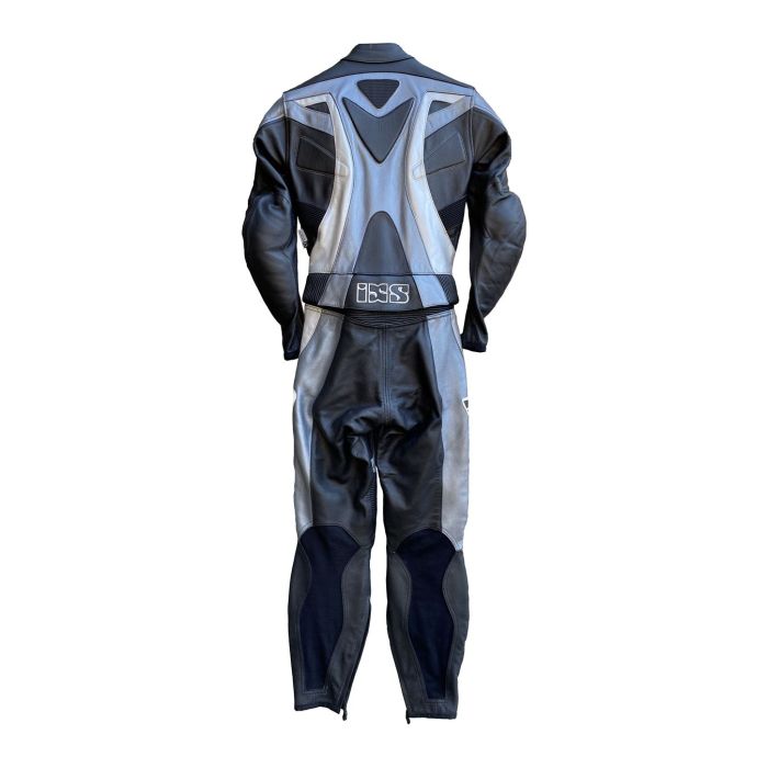 Tuta In Pelle Donna Ixs Bantan Divisibile Nero Fant